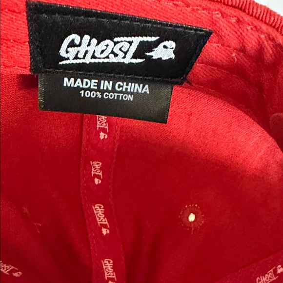 Ghost Red Racing Logo Cap with Emblem - Picture 6 of 7